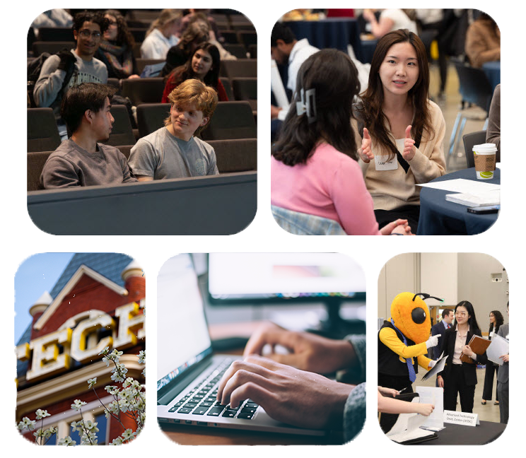 collage of students